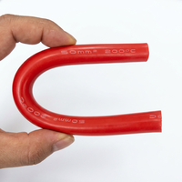Câble d'interconnexion de batterie flexible en caoutchouc silicone à conducteur en cuivre/cuivre étamé haute intensité 600V-1500V CC -60°C +200°C pour