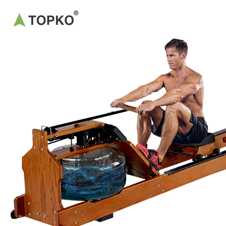 TOPKO Commercial Cardio Gym Wood Frame