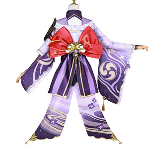 Disfraz de Cosplay de Genshin Impact, Disfraz de General del Trueno, Disfraz de Dios del Trueno, Conjunto Completo de Cosplay para Mujer - Product Image 2