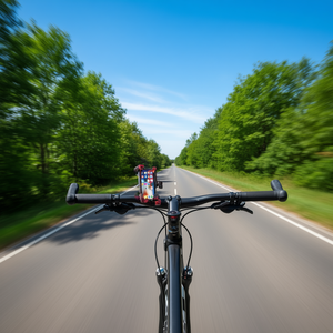 Soporte de Manillar de Bicicleta de Acero Inoxidable Duradero con Soporte para Teléfono Impermeable para Bicicleta Eléctrica, Bicicleta de Montaña, Bicicleta de Carretera y Otros - Product Image 2