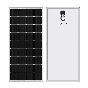 Proveedores de paneles solares Panel solar Paneles fotovoltaicos mono fotovoltaicos 150W Watt con 36 celdas para sistema de energía solar