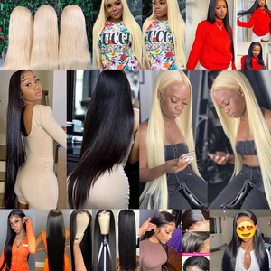 Perruques lacet frontal transparentes Hd Invisible 13*4/5*6 Perruque lacet sans colle Perruques cheveux humains pré-plumées pour femmes avec nœuds blanchis - Product Image 5