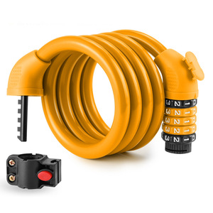 <span class=keywords><strong>Antivol</strong></span> de vélo en acier portable de haute qualité sélectionné, cadenas à combinaison <span class=keywords><strong>antivol</strong></span> adapté aux vélos électriques de montagne - Product Image 5