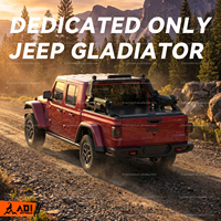 Roll Bar Model Senapan Tugas Berat yang Kompatibel dengan Penutup Bak Truk yang Dapat Ditarik |   untuk Truk Gladiator 2019-2025 Stok AS Pengiriman Cepat