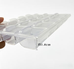 Caja <span class=keywords><strong>de</strong></span> Almacenamiento Transparente con 28 Compartimentos Independientes y Tapas, para Decoración <span class=keywords><strong>de</strong></span> Uñas, Piedras <span class=keywords><strong>de</strong></span> Imitación, Cuentas, Joyería, Organizador, Contenedor Transparente con Tapa Abatible - Product Image 6