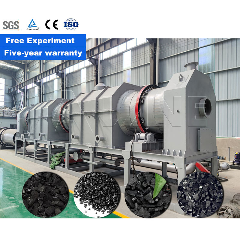 LANE Charcoal Making Production Line Charcoal