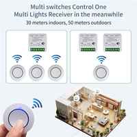 Interrupteur intelligent SIXWGH Tuya Smart Life 16A Wifi 433MHz, télécommande sans fil, contrôle vocal avec Alexa Google Home