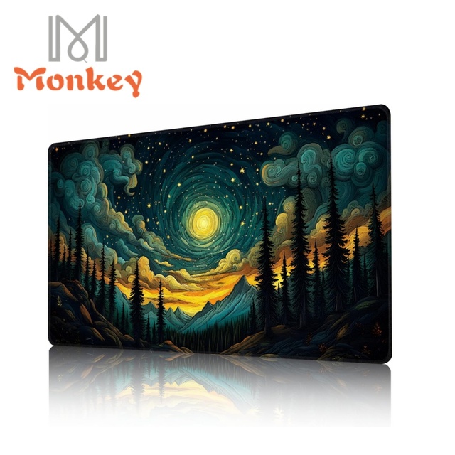 Factory Custom TCG Yugioh Playmat Neoprene Rubber Ygomat 2-Player TCG CCG Trading Card Games Mat Playmat