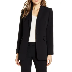 Anpassen Büro Damen Kleidungs stück Chic Lady Office Wear Business Blazer Damen Oberbekleidung Tops Damen anzüge Mantel Jacke