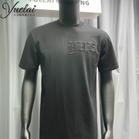 T-shirt 100% coton, mode OEM, haute qualité, t-shirts personnalisés pour hommes, broderie, impression, t-shirt en coton, t-shirt brodé 3D