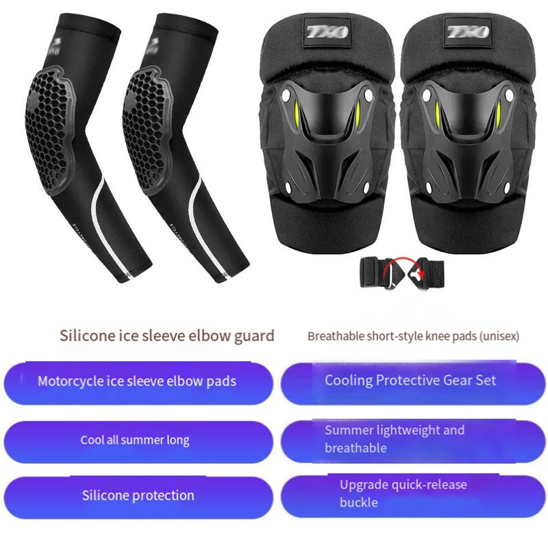 gomito al ginocchio nero