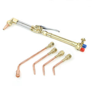 Torche en laiton Victor Style CA1350 & 100FC pour la découpe et le soudage à l'oxygène/acétylène, portable et de taille moyenne - Product Image 1