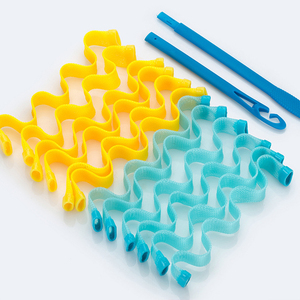 Rizos mágicos sin calor, juego de rizador de pelo ondulado en espiral, sin calor, Kit de estilismo, diseño de autoagarre, rizador de pelo largo de plástico sin daños - Product Image 2
