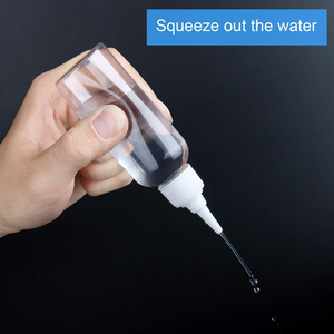 2oz 60ml 100ml 200ml PET Clear <b>Plastic</b> Solvents Oils Paint Ink Hair Oil Squeeze Bottle With Twist Top <b>Cap</b> Tip Applicator - Product Image 6