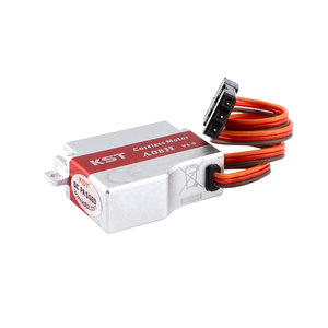 Ventes chaudes KST A08H V6.0 HV Servo micro sans noyau à engrenages métalliques DC7.4V en alliage d'aluminium 3.2Kgf.cm 0.09sec pour modèle RC planeur - Product Image 4