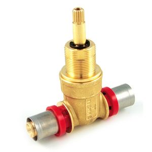 Valvola incorporata a 2 vie con vite per valvole di riempimento multistrato diametro 20 - Product Image 1