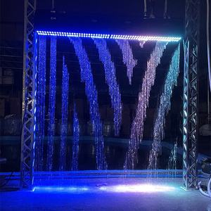 نافورة شلال رقمية حديثة من فنلين للاستخدام الداخلي والخارجي مع شاشة عرض رسومية ملونة للفنادق والمراكز التجارية والساحات - Product Image 3