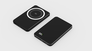 <span class=keywords><strong>Cargador</strong></span> Inalámbrico Magsafered de Alta Capacidad de 5000 mAh y 20 W, Paquete de Batería Magnética 3 en 1 de Aluminio de 15 W para iPhone 17, Apple Watch y Auriculares - Product Image 1