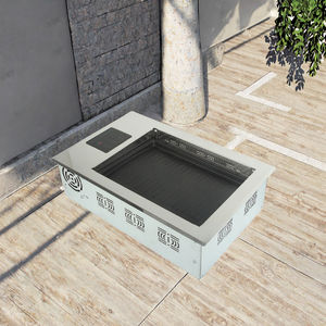 Parrilla Eléctrica Infrarroja con Control Táctil, Estilo Coreano, Función de Plancha, de Acero Inoxidable, con Seguridad Contra Llamas, en Oferta - Product Image 3