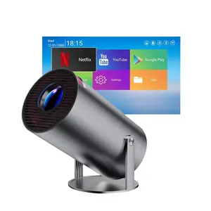 Salange Nuevo Personalizado HY300 Auto Proyector Mini Led 3D Holograma Equipos Presentación Android 11 Proyectores Pantalla