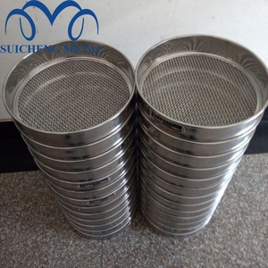 Custom Logo <strong>Large</strong> Soil Sifter Heavy Duty Garden Test <strong>Sieve</strong> Stainless Steel Lab Test <strong>Sieve</strong> - Product Image 5