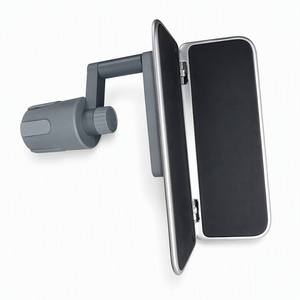 Table de bureau pour voiture, <span class=keywords><strong>support</strong></span> pour ordinateur portable, porte-gobelet, pliable, portable, bureau mobile, en alliage d'aluminium, garantie 1 an, pour les navetteurs - Product Image 1
