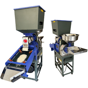 Machinerie de décorticage de riz multifonctionnelle, fonction de broyage, équipement de traitement des céréales électrique, moteur industriel - Product Image 1