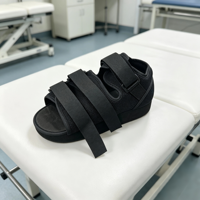 Sepatu Pasca Operasi Ringan dan Mudah Dipakai, Bagian Atas Oxford Berdensitas Tinggi, Perekat Hook & Loop, Bantalan EVA untuk Cedera Jari Kaki, Pemulihan Bunion, Sepatu Medis