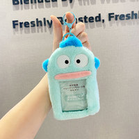 Porte-clés en peluche de 3 pouces pour photos, porte-carte photo, étui pour carte d'identité, pendentif jouet animé - Vente en gros