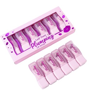 Set <span class=keywords><strong>de</strong></span> 6 <span class=keywords><strong>Labiales</strong></span> Sólidos OEM para Aumentar el Volumen <span class=keywords><strong>de</strong></span> <span class=keywords><strong>Labios</strong></span>, Hidratantes y <span class=keywords><strong>de</strong></span> Larga Duración, en Caja <span class=keywords><strong>de</strong></span> Regalo Rosa, Regalo Festivo para Chicas, 3.5g*6 - Product Image 5