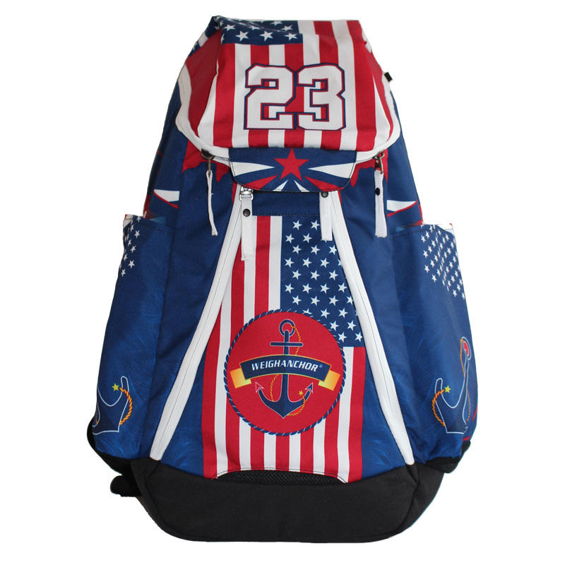 2022 Low MOQ Waterproof Sublimation Basketball Bag Manufacturer Custom  Backpack With Logo Basketball Backpack Sports Bag