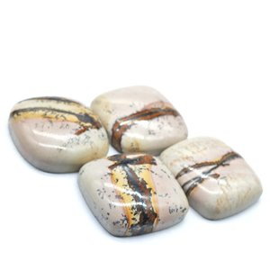 Pinceau nature 7x6mm Cabochon carré pour la fabrication de bijoux - Product Image 4