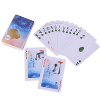 Cartes à Jouer Imperméables de Haute Qualité à Prix Abordable, Impression Personnalisée, avec Boîte d'Emballage
