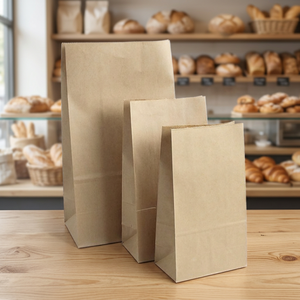 Sacs de courses rectangulaires jetables économiques, de qualité alimentaire, avec doublure en éponge, impression de logo personnalisée et gaufrage pour sushis à emporter - Product Image 3