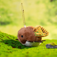 Peluche souple personnalisée ravageur papillon abeille escargot cigale porte-clés souple peluche cadeau