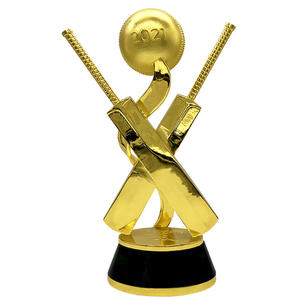 All'ingrosso personalizzato grande metallo souvenir sport award trofei e medaglie cup world prize 1st place gold cricket trophy per champion - Product Image 1