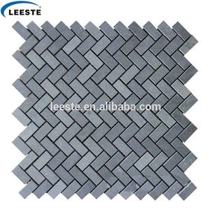 Mosaik Batu Abu-abu Hainan Bata Dinding Eksterior Ubin Mosaik Basal Hitam Tiongkok untuk Dekorasi Dalam Ruangan - Product Image 3