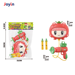 1800ML zaino pistola ad acqua giocattolo per la curiosità culinaria estiva dei bambini con motivi vegetali stravaganti vanno 8-9 metri - Product Image 3