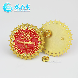 2020 महामारी विरोधी नायक ब्रोच कस्टम एंटी-महामारी गार्ड पदक डॉक्टर नर्स मानद धातु बैज स्मारक एनमेल पिन - Product Image 6