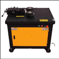 Machine de cintrage d'arc automatique pour barres d'acier, contrôlée par PLC, avec moteur, pour la fabrication d'anneaux en acier et le cintrage d'arc de barres rondes