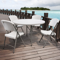 Sino parfait chaises pliantes en plein air jardin mariage Banquet fête événements pliable Camping chaise métal plastique matériaux en gros