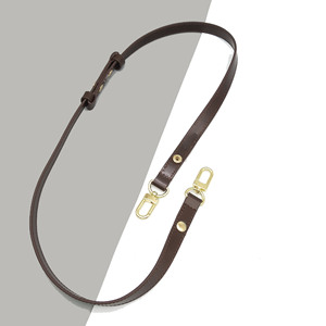 Correa de hombro ajustable de cuero genuino para bolso de diseño de lujo con bandolera axila Dauphine Messenger Bag Accesorios - Product Image 1