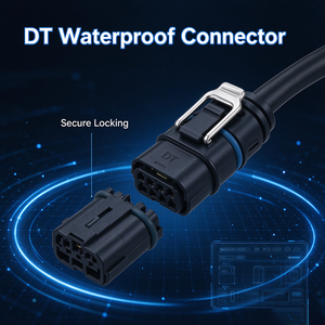 Conector Impermeable Deutsch DT, Enchufe de Cable Sellado y Duradero para Automóviles y Motocicletas - Product Image 1