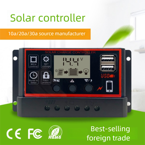 XZJ suministro directo al por mayor 12V24V controlador de carga Solar PWM, 10A/20A/30A regulador de cargador inteligente para sistema de luz de calle - Product Image 2