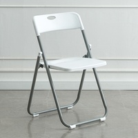 Chaise pliante en plastique facile à plier pour événements, mobilier d'extérieur moderne et abordable, vente directe usine