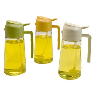 Novedad 2026: Botella de Aceite 2 en 1 de 470ml con Pulverizador y Vertedor Integrado - Product Image 1