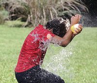 Ballons d'eau en latex, couleurs assorties, avec kits de recharge pour jeux d'eau, fête estivale, amusement aquatique pour enfants et adultes