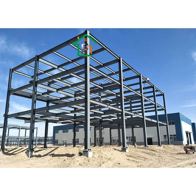 Structures de aço estrutural pré-fabricadas personalizadas para oficina de silo de aço estrutural estruturas de aço
