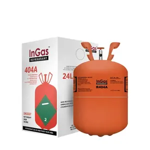 Ingas de alta pureza gás r404a refrigerante r 404 um cilindro descartável