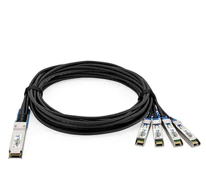 DAC 2M 100 3gbps QSFP28 إلى 4 * SFP28 JNP-100g-DAC-5m 1m السلبي المباشر إرفاق النحاس Twinax كابل 30AWG 100G QSFP28 إلى QSFP28 DAC